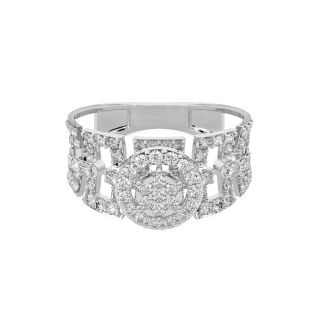 Howard Round Diamond Engagement Ring